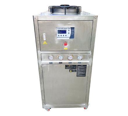 JLSB-10HP ماشین خنک کننده آب فولاد ضد زنگ مقاوم به اسید و قلی در دمای پایین