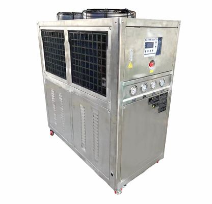 JLSB-10HP ماشین خنک کننده آب فولاد ضد زنگ مقاوم به اسید و قلی در دمای پایین