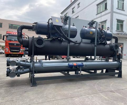 JLSW-200D سفارشی آب خنک پیچ کمپرسور چیلر کنترل PLC 100kW