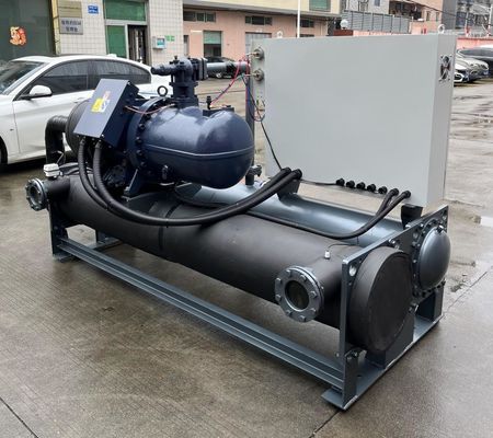 JLSW-100D ماشین خنک کننده آب پیچ برای پردازش فلز شیمیایی دارویی