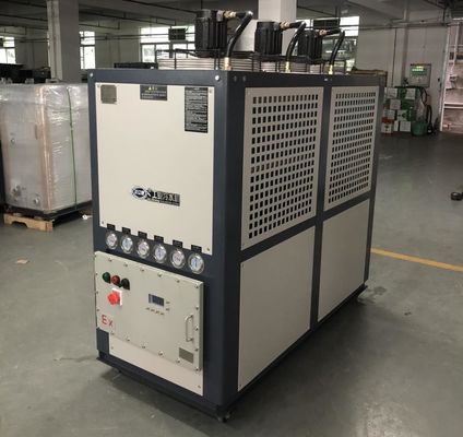 کولرهاي ضد انفجار JLSF-18AD، کولرهاي پرتابي خنک کننده هوا براي گاز طبيعي نفت