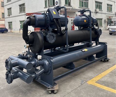 JLSW-200D 60dB R22 خنک کننده پیچ آب برای ساختمان های بزرگ تجاری آسان برای نگهداری