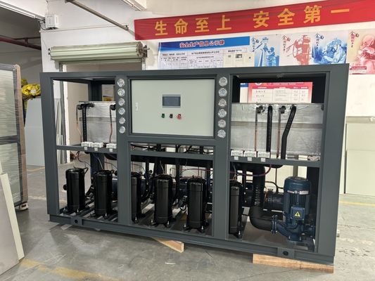 50TR R407C خنک کننده آب خنک کننده آب برای خنک کننده بهینه در صنایع بزرگ