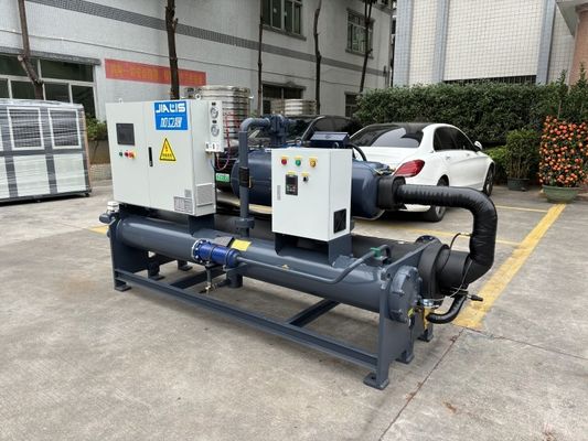 چیلر خنک شده با آب با 59.5m3/h جریان خنک کننده 5-35.C محدوده دمای 380-415V منبع برق