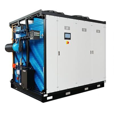 ظرفیت خنک کننده 5-1000KW سیستم تهویه مطبوع با نوع کمپرسور پیچ پیچ و برای سیستم های HVAC تجاری