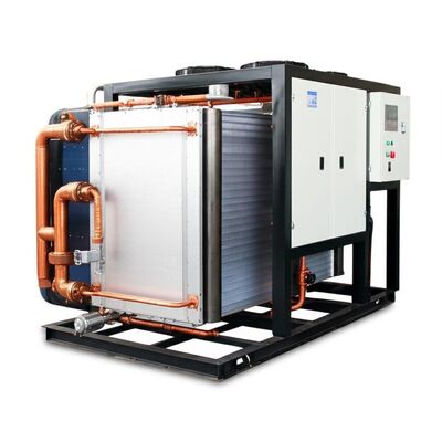 دستگاه چیلر آب 60 هرتز 50 هرتز با کندانسور مبدل حرارتی صفحه ای مناسب برای فرآیندهای مختلف صنعتی