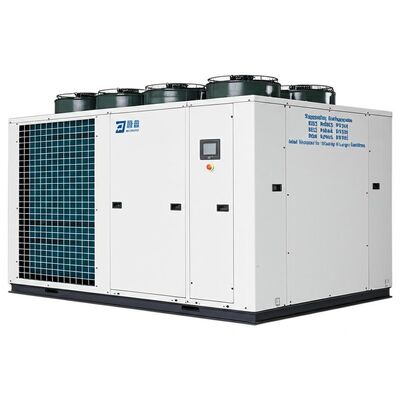 سطح صدا ≤65 دسی بل سیستم تهویه مطبوع پشتیبانی از مبردهای R22 R407C R134A R410A راه حل ایده آل برای خنک کننده در تاسیسات بزرگ