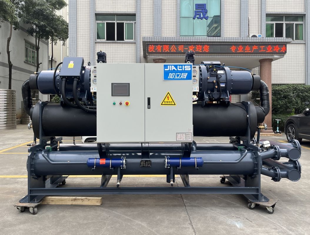 JLSW-200D 60dB R22 خنک کننده پیچ آب برای ساختمان های بزرگ تجاری آسان برای نگهداری