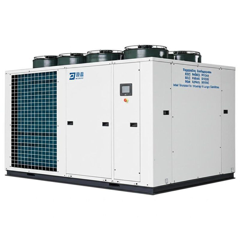 سطح صدا ≤65 دسی بل سیستم تهویه مطبوع پشتیبانی از مبردهای R22 R407C R134A R410A راه حل ایده آل برای خنک کننده در تاسیسات بزرگ